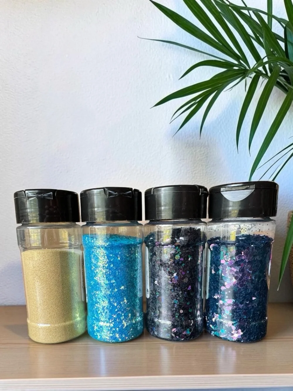 Craft Glitter Lot of 8 Bottles Hobby Lobby & Glitter Chimp Fine Chunky Mixology